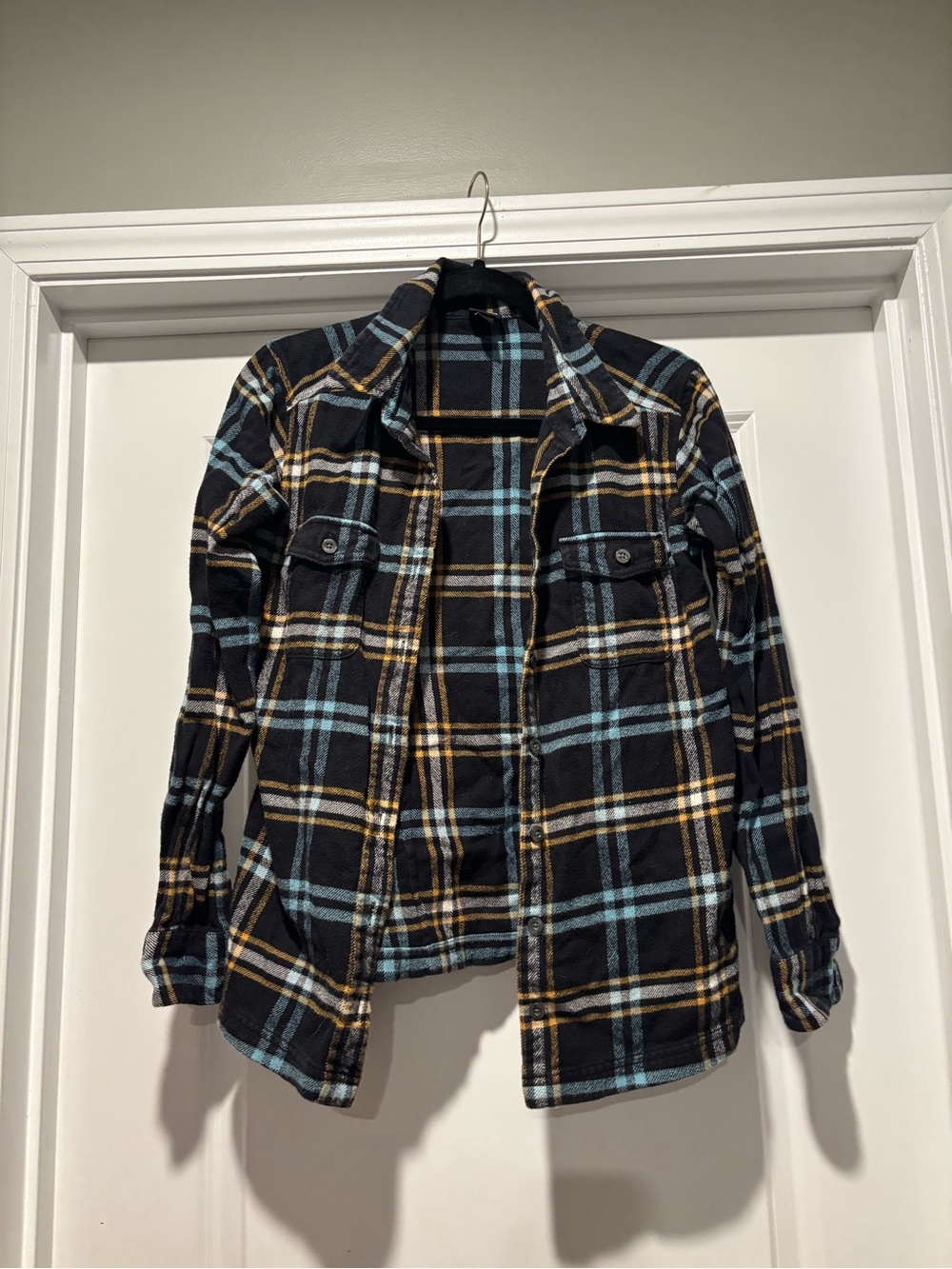 Patagonia Women's Organic Cotton Midweight Fjord Flannel Shirt Size 4